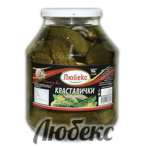 Кисели краставички Любекс 1,7кг