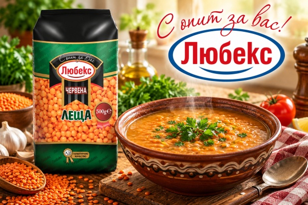 Крем супа от червена леща "Любекс" – вкусно и лесно!