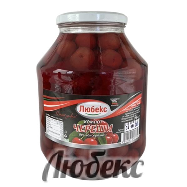 Компот череши Любекс 1.650 кг